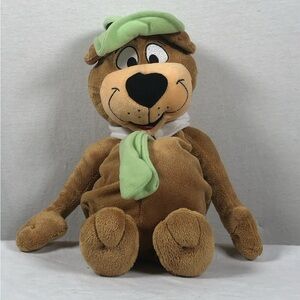 Yogi Bear Plush Backpack Hanna Barbera Stuffed Animal Bag